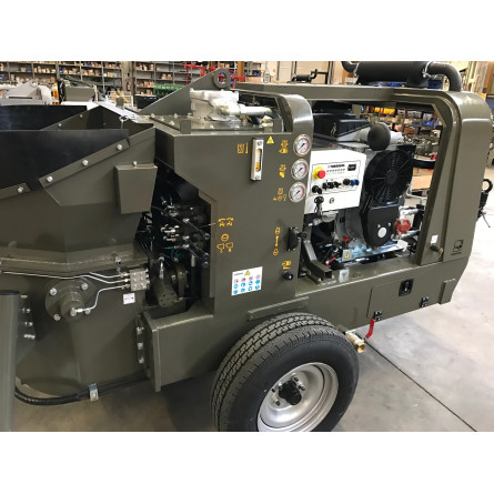 pompa tłokowa do betonu TB30 - TURBOSOL