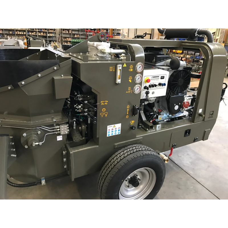 pompa tłokowa do betonu TB30 - TURBOSOL