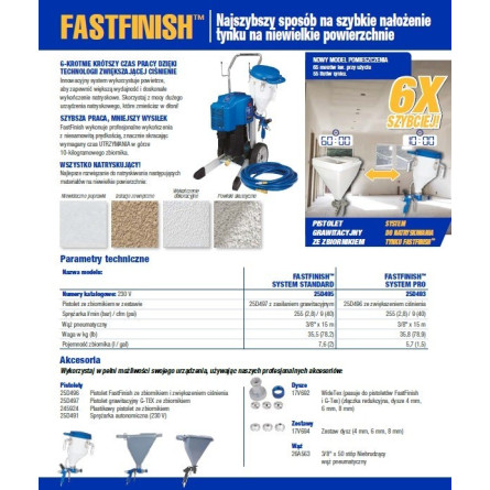 agregat Graco TexSpray FastFinish PRO agregat Graco TexSpray FastFinish PRO