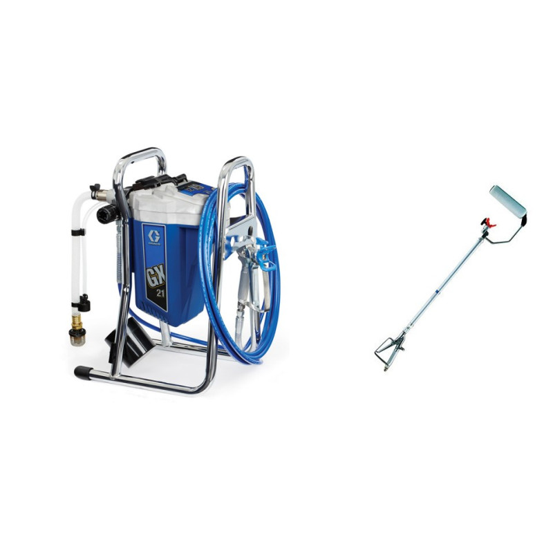 agregat malarski GX 21 GRACO + JETROLLER STRONG agregat malarski GX 21 GRACO + JETROLLER STRONG