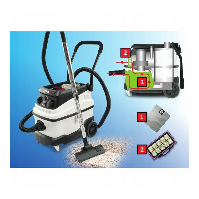 odkurzacz budowlany DP 1600W 30L - STRONG odkurzacz budowlany DP 1600W 30L - STRONG