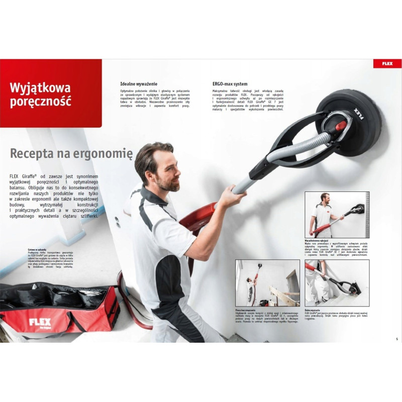 szlifierka GIRAFFE GE 7 2GŁ +TB-L+SH - FLEX