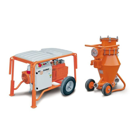 silomat PFT TRANS PLUS 145 - na kołach