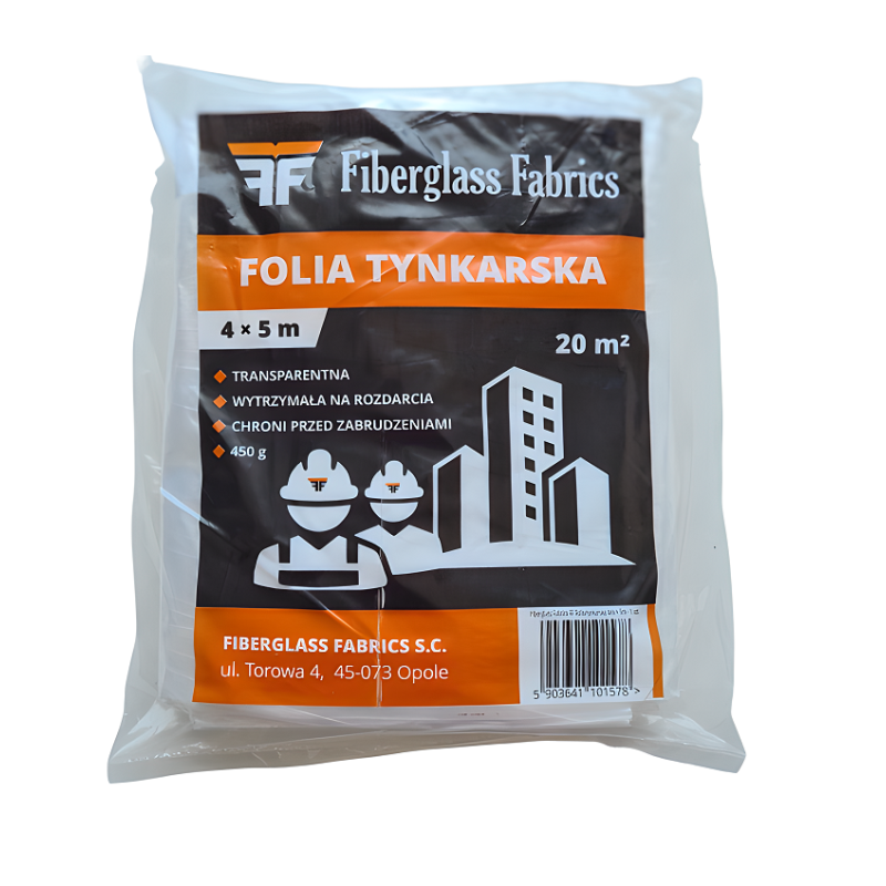 Folia Tynkarska 4x5m 450g 20m2