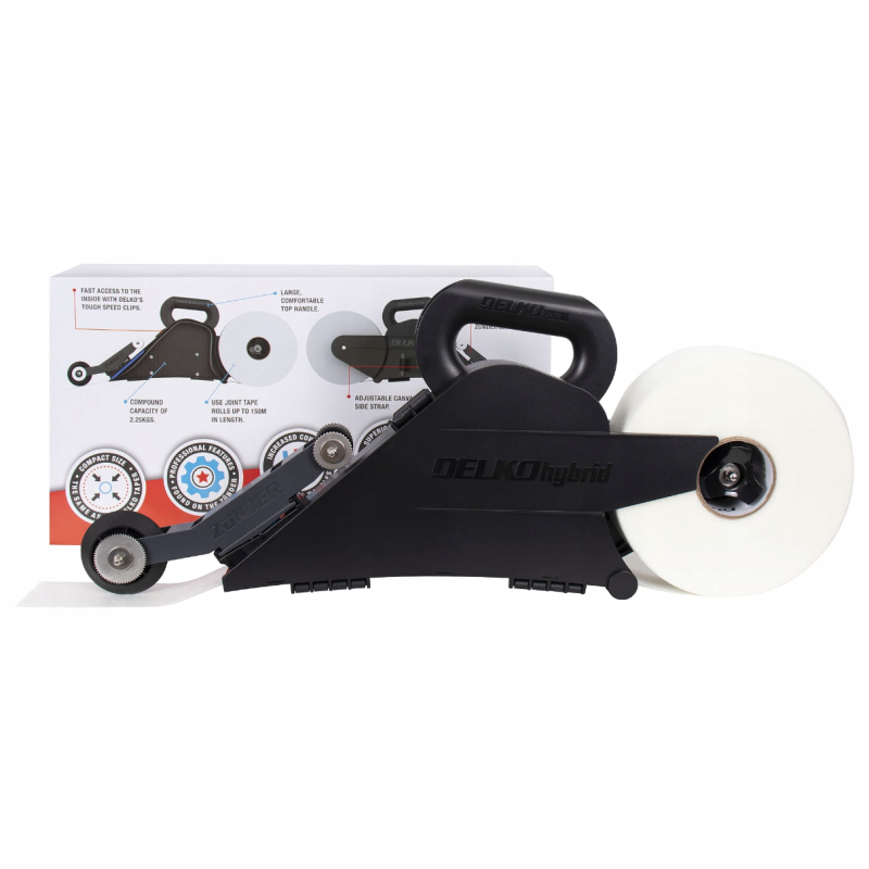Spoiner do Łączenia Płyt G-K- Podajnik Taśmy - Delko Tools HYBRID - Zunder Spoiner do Łączenia Płyt G-K- Podajnik Taśmy - Delko Tools HYBRID - Zunder