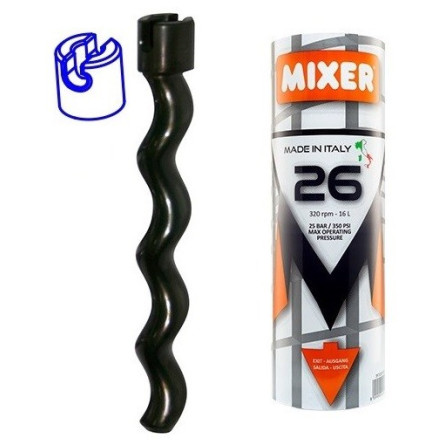 Stator + Rotor Bayonet MIXER 26 - COMPACT PRO 25 Kompletna Pompa Ślimakowa Szneka