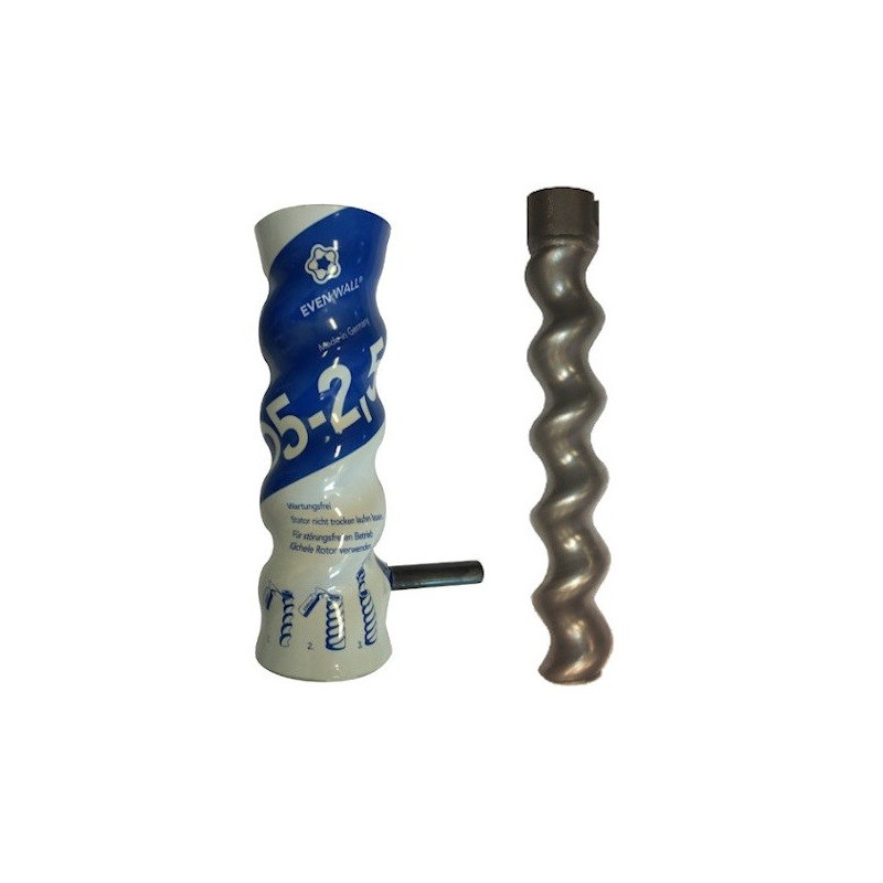 Stator + Rotor D5-2.5 EVEN WALL - Niebieski Kompletna Pompa Ślimakowa Szneka Stator + Rotor D5-2.5 EVEN WALL - Niebieski Kompletna Pompa Ślimakowa Szneka