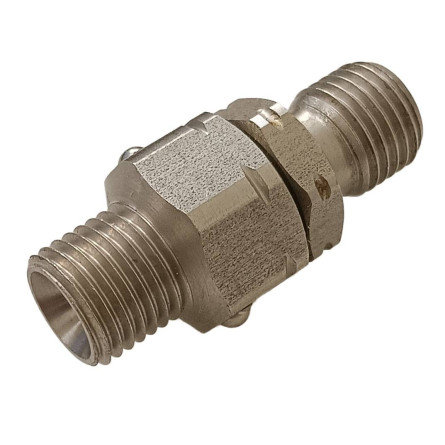 Złączka Obrotowa Węży gwint zewnętrzny 1/4" x 1/4'"