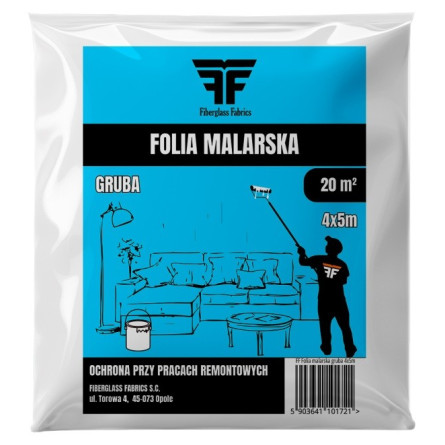 Folia Malarska 4x5m Gruba