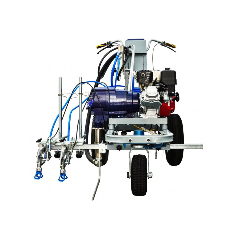 Malowarka Drogowa Do Pasów SPLM5900 + Wózek Napędowy Malowarki SPLM DRIVER - Strong-Tech Malowarka Drogowa Do Pasów SPLM5900 + Wózek Napędowy Malowarki SPLM DRIVER - Strong-Tech