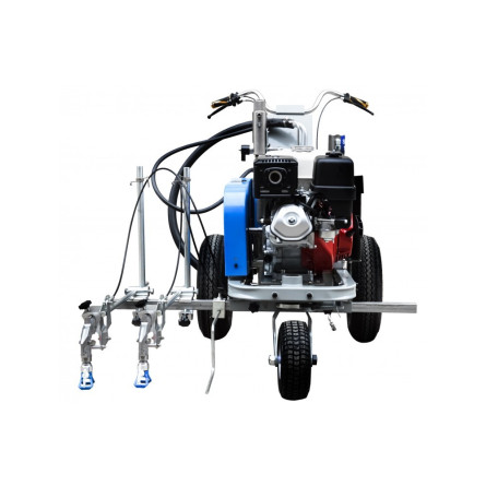 Malowarka Drogowa do Pasów SPLM1076 + Wózek Napędowy Malowarki SPLM DRIVER - Strong-Tech Malowarka Drogowa do Pasów SPLM1076 + Wózek Napędowy Malowarki SPLM DRIVER - Strong-Tech