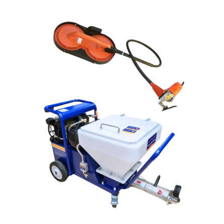 Agregat Tynkarski z Kompresorem DP-T7X + Szlifierka CHAMELEON 20000 - Strong-Tech