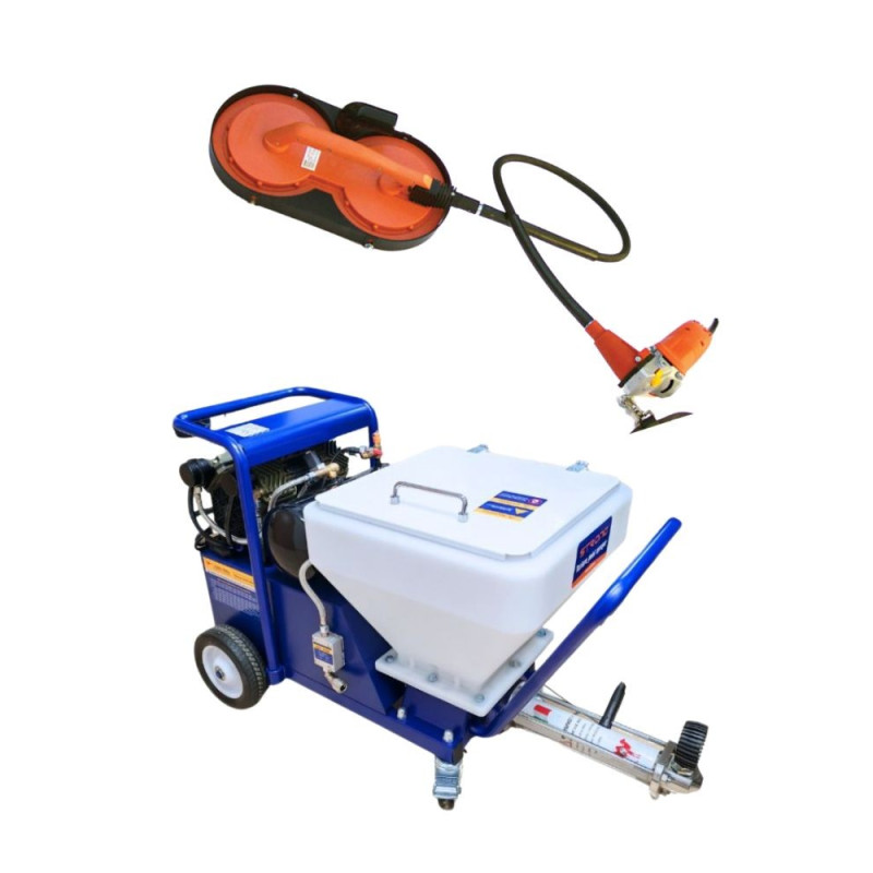 Agregat Tynkarski z Kompresorem DP-T7X + Szlifierka CHAMELEON 20000 - Strong-Tech Agregat Tynkarski z Kompresorem DP-T7X + Szlifierka CHAMELEON 20000 - Strong-Tech