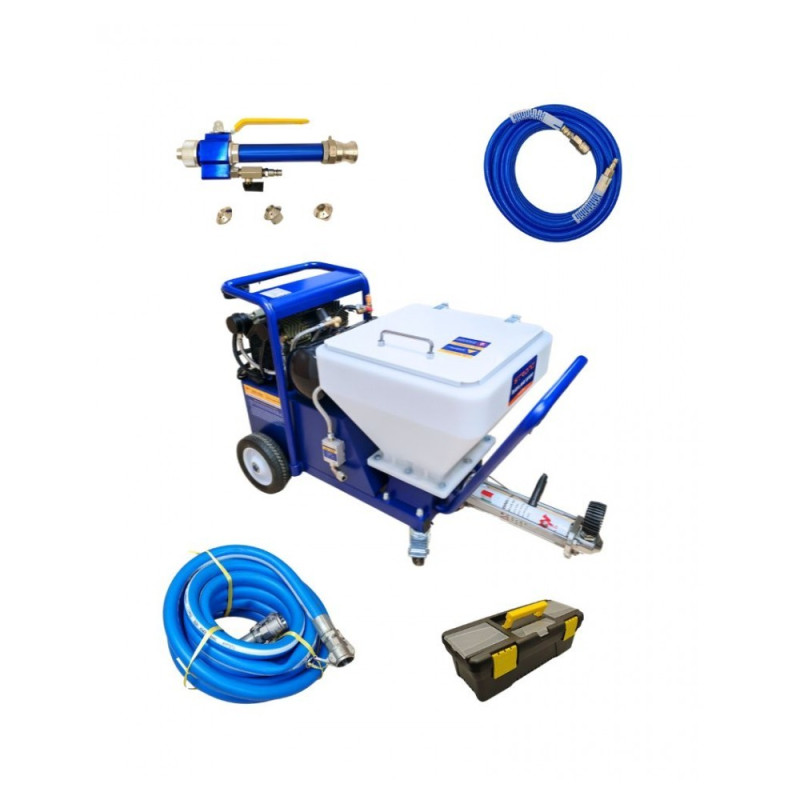 Agregat Tynkarski z Kompresorem DP-T7X + Szlifierka CHAMELEON 20000 - Strong-Tech Agregat Tynkarski z Kompresorem DP-T7X + Szlifierka CHAMELEON 20000 - Strong-Tech