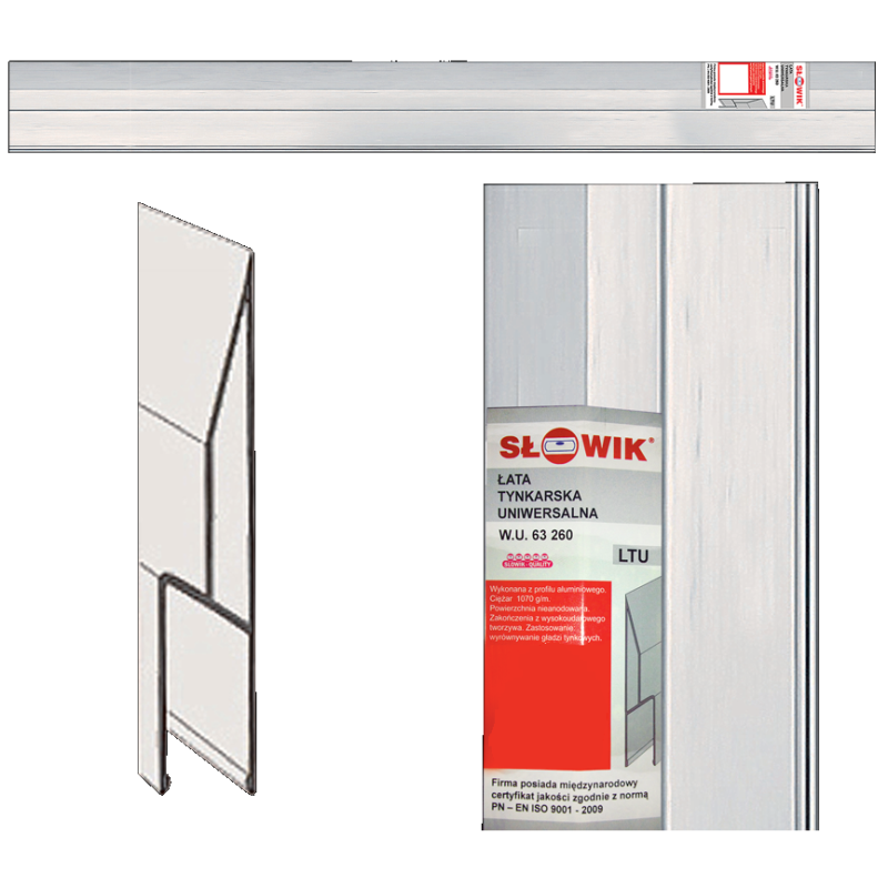 Łata tynkarska uniwersalna T+ h 200cm SŁOWIK 34201 Łata tynkarska uniwersalna T+ h 200cm SŁOWIK 34201