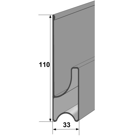 łata tynkarska typu B 100 cm SŁOWIK